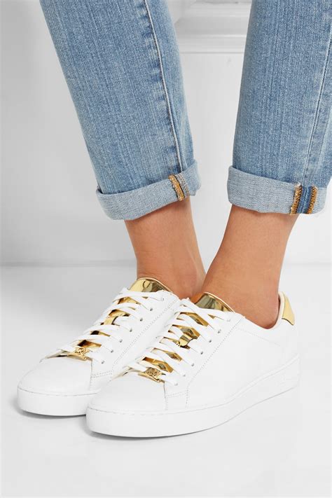 michael kors irving trainers|Irving Leather Sneaker .